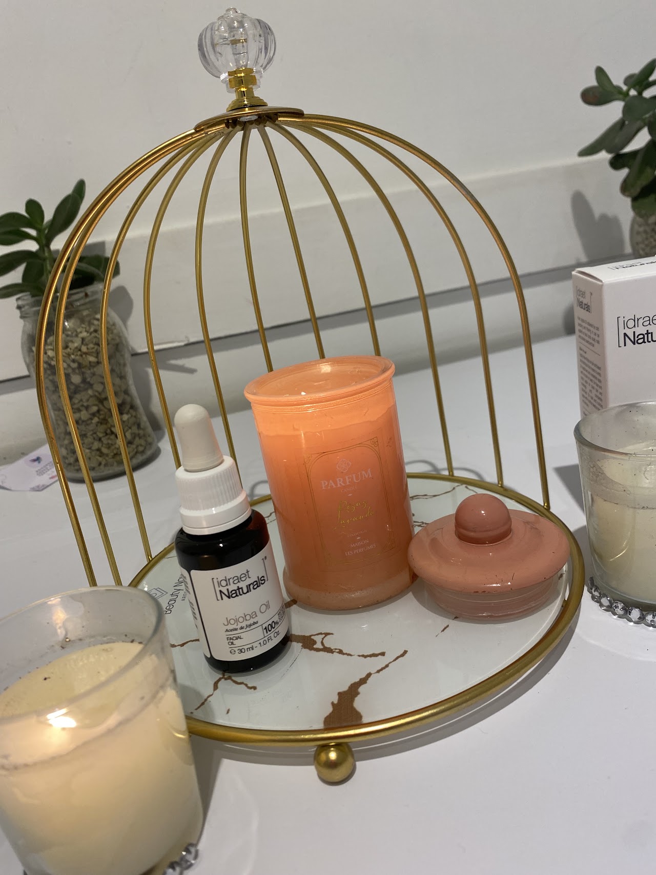 Sesión facial y bruma botánica